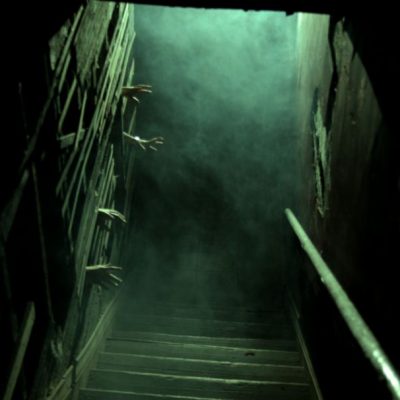 haunted play stairs hands